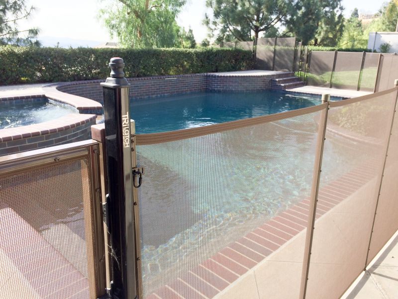 Mesh Pool Fence in Kent