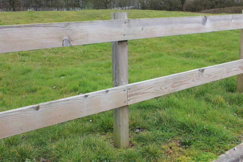 Wooden Fence Post Repair